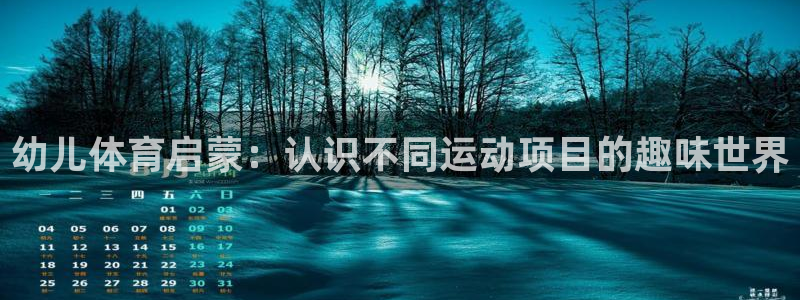 必发88官网|幼儿体育启蒙：认识不同运动项目的趣味世界