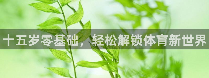 必发集团网站|十五岁零基础，轻松解锁体育新世界